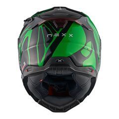 NEXX X.WST 3 B-SIDE SİYAH YEŞİL KASK SIYAH-YESIL - XL