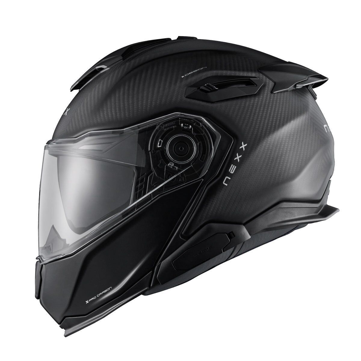 NEXX X.LIFETOUR ZERO PRO MAT KARBON KASK TEK RENK - XXL