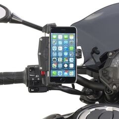 GIVI S920 UNIVERSAL TELEFON TUTUCU TEK RENK - L