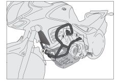 KAPPA KN3101 SUZUKI DL 650 V-STROM (11-23) KORUMA DEMİRİ