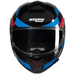 Nolan N80-8  ALFIERE KASK - NERO / BLU / ROSSO Glossy Finish (347)