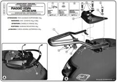 GIVI SR131 PIAGGIO VESPA GTS 125-300 SUPER (08-22) ARKA ÇANTA TAŞIYICI