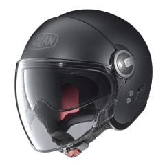 Nolan N21 VISOR AÇIK MOTOSİKLET KASKI CLASSIC FLAT BLACK 10 S