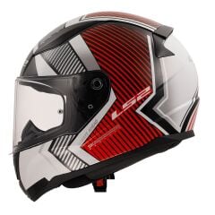 LS2 RAPID 2 EXTRA BEYAZ-KIRMIZI KASK BEYAZ-KIRMIZI - XXL