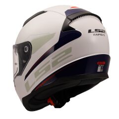 LS2 RAPID 2 DRIVEWAY BEYAZ-MAVİ KASK MAVI - XXL