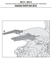 GIVI SR4114 KAWASAKI VERSYS 650 (15-23) ARKA ÇANTA TAŞIYICI