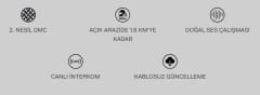 Schuberth SC EDGE Intercom (Cardo) - Schuberth C5 - E2 - S3 - J2 Kasklar İçin