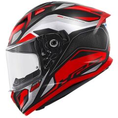 GIVI 50.8 BRAVE MAT SİYAH-TITANIUM-KIRMIZI KASK MAT SIYAH-KIRMIZI - S