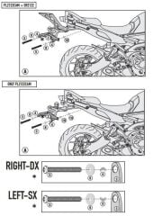 GIVI PL2122CAM YAMAHA TRACER 900 (15-17) YAN ÇANTA TAŞIYICI