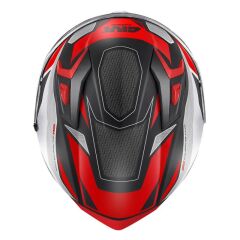 GIVI 50.8 BRAVE MAT SİYAH-TITANIUM-KIRMIZI KASK MAT SIYAH-KIRMIZI - XXL