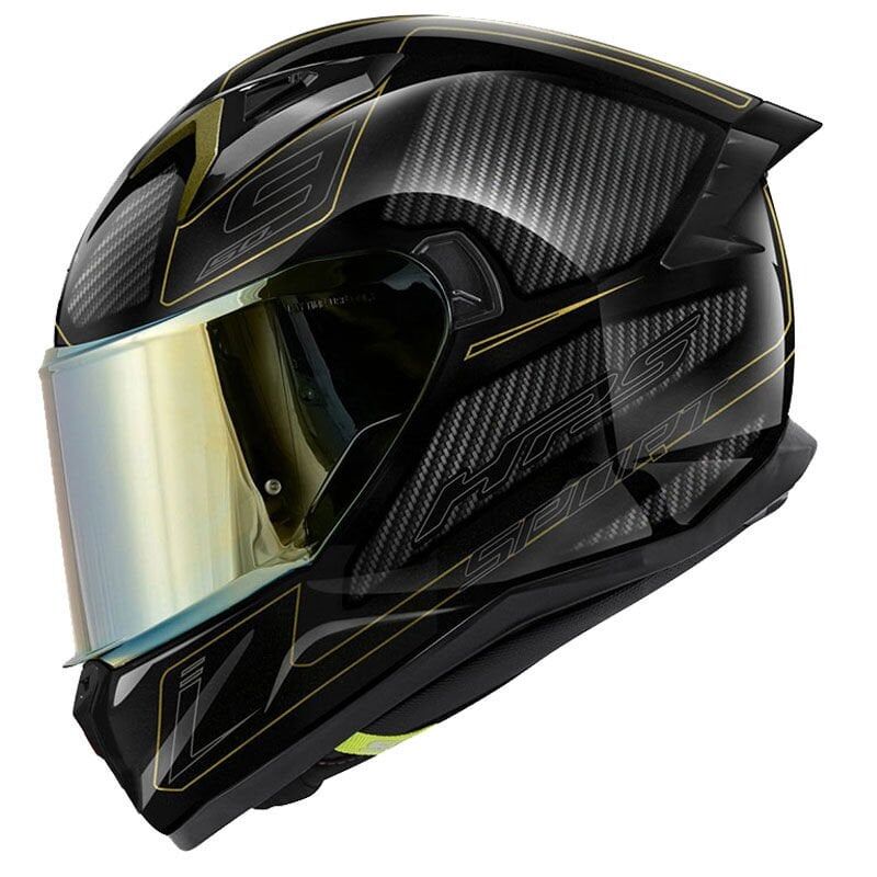 GIVI 50.9 ENIGMA SİYAH-TITANIUM-GOLD KASK SIYAH/GOLD - M