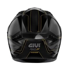 GIVI 50.9 ENIGMA SİYAH-TITANIUM-GOLD KASK SIYAH/GOLD - M