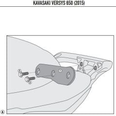 KAPPA 4114KITK KAWASAKI VERSYS 650 (15-23) YAN ÇANTA TAŞIYICI BAĞLANTI KITI