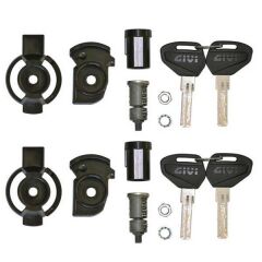 GIVI SL102 ÇANTA GÜVENLİKLİ ANAHTAR SETİ 2Lİ
