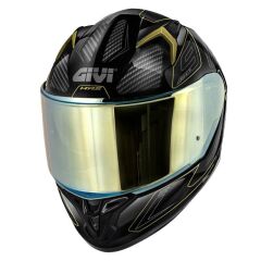GIVI 50.9 ENIGMA SİYAH-TITANIUM-GOLD KASK SIYAH/GOLD - XXL