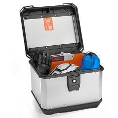 KAPPA KMX500A ALUMINYUM ÇANTA GRİ (MONOLOCK)