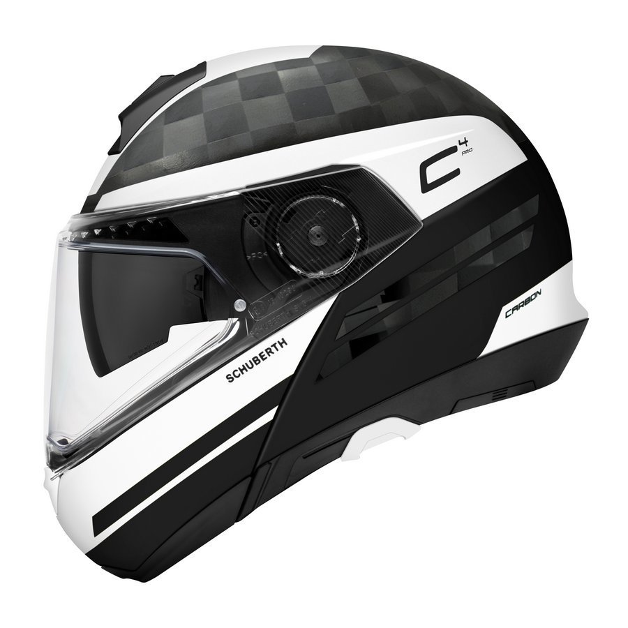 SCHUBERTH C4 PRO CARBON TEMPEST WHITE XXXL