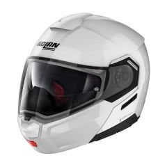 Nolan N90-3 CLASSIC N-COM  ÇENEDEN AÇILIR FLIP_UP KASK WHITE - BEYAZ 5 XXL