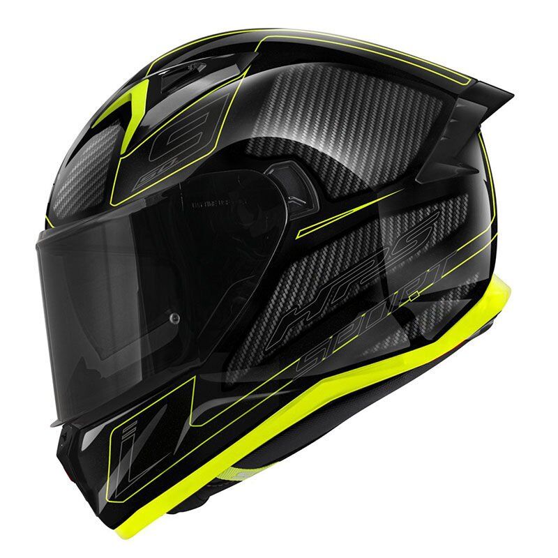 GIVI 50.9 ENIGMA SİYAH-TITANIUM-NEON SARI KASK SIYAH/SARI - S