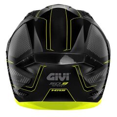 GIVI 50.9 ENIGMA SİYAH-TITANIUM-NEON SARI KASK SIYAH/SARI - S