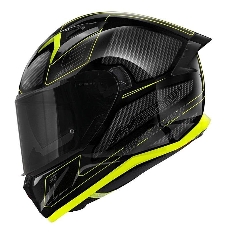 GIVI 50.9 ENIGMA SİYAH-TITANIUM-NEON SARI KASK SIYAH/SARI - L