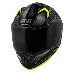 GIVI 50.9 ENIGMA SİYAH-TITANIUM-NEON SARI KASK SIYAH/SARI - L