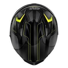 GIVI 50.9 ENIGMA SİYAH-TITANIUM-NEON SARI KASK SIYAH/SARI - XXL