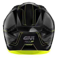 GIVI 50.9 ENIGMA SİYAH-TITANIUM-NEON SARI KASK SIYAH/SARI - XXL