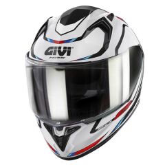 GIVI 50.8 MACH1 BEYAZ-SİYAH-KIRMIZI KASK BEYAZ-SIYAH-KIRMIZI - M