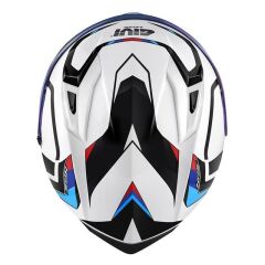 GIVI 50.8 MACH1 BEYAZ-SİYAH-KIRMIZI KASK BEYAZ-SIYAH-KIRMIZI - M