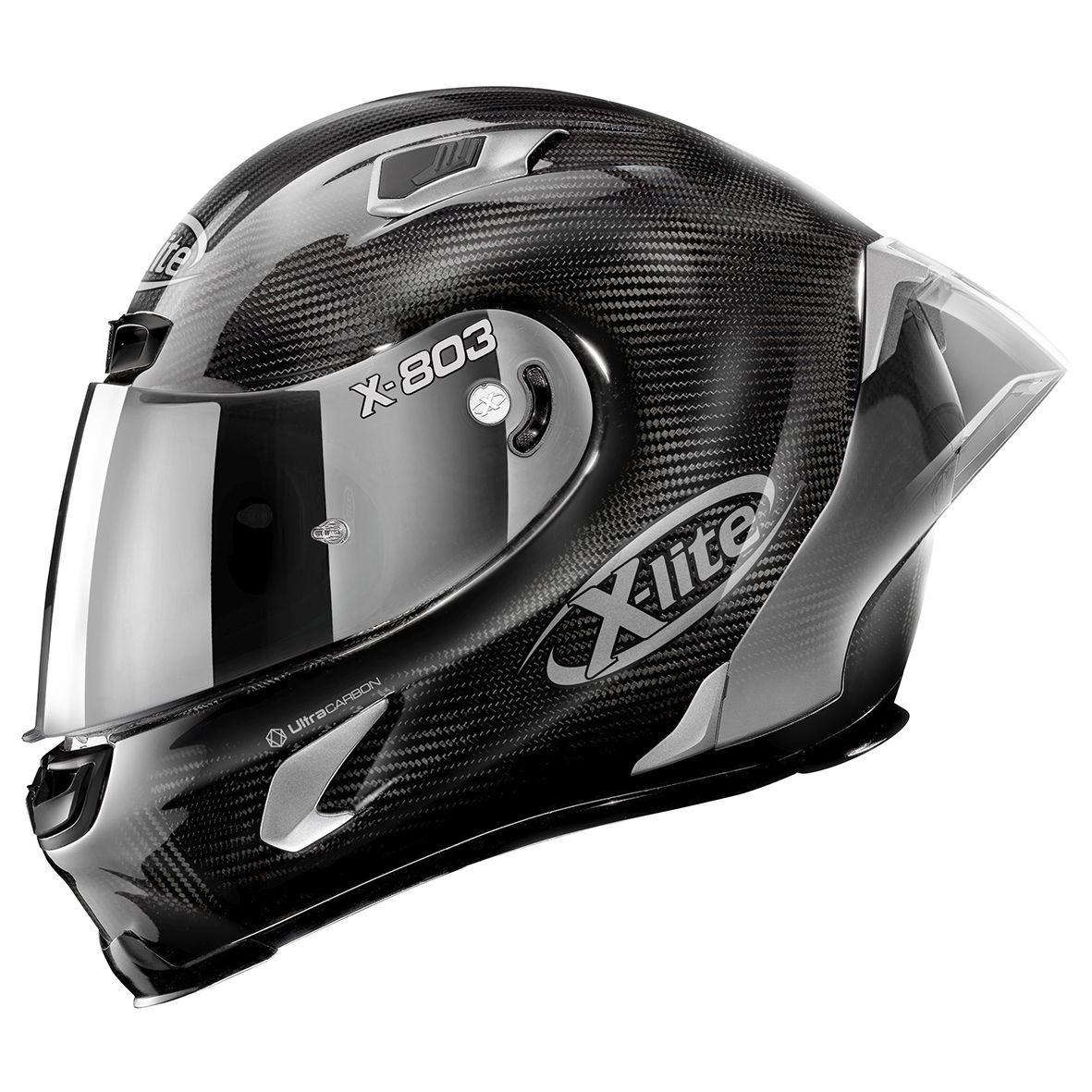 X-LITE X-803 RS Silver Edition Ultra Carbon (44) Motosiklet Kaskı