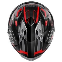 GIVI 50.9 ASSAULT SİYAH-TITANIUM-KIRMIZI KASK SIYAH/KIRMIZI - S