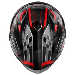 GIVI 50.9 ASSAULT SİYAH-TITANIUM-KIRMIZI KASK SIYAH/KIRMIZI - XL