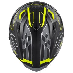GIVI 50.9 ASSAULT MAT SİYAH-GRİ-NEON SARI KASK MAT SIYAH-NEON SARI - S