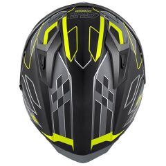 GIVI 50.9 ASSAULT MAT SİYAH-GRİ-NEON SARI KASK MAT SIYAH-NEON SARI - L