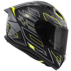 GIVI 50.9 ASSAULT MAT SİYAH-GRİ-NEON SARI KASK MAT SIYAH-NEON SARI - XL