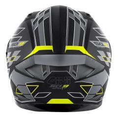 GIVI 50.9 ASSAULT MAT SİYAH-GRİ-NEON SARI KASK MAT SIYAH-NEON SARI - XL