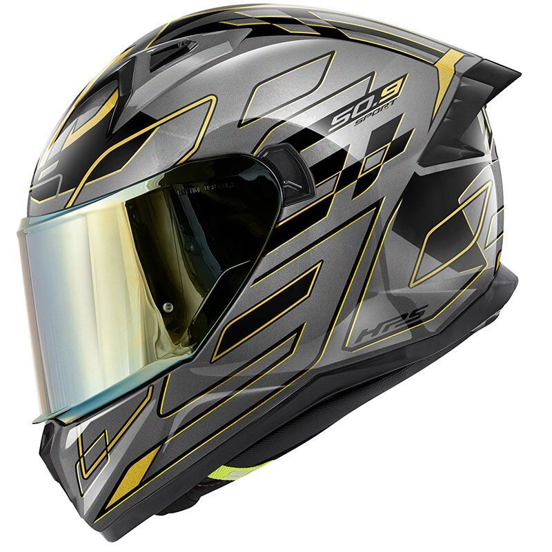GIVI 50.9 ASSAULT TITANIUM-BRONZ-SARI KASK BRONZ - S