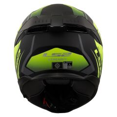 LS2 STREAM 2 FURY MAT SİYAH-GRİ-NEON SARI KASK MAT SIYAH-NEON SARI - 3XL