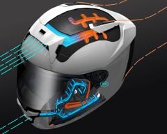 SHOEI X-SPIRIT PRO Valion TC-10 Kask**