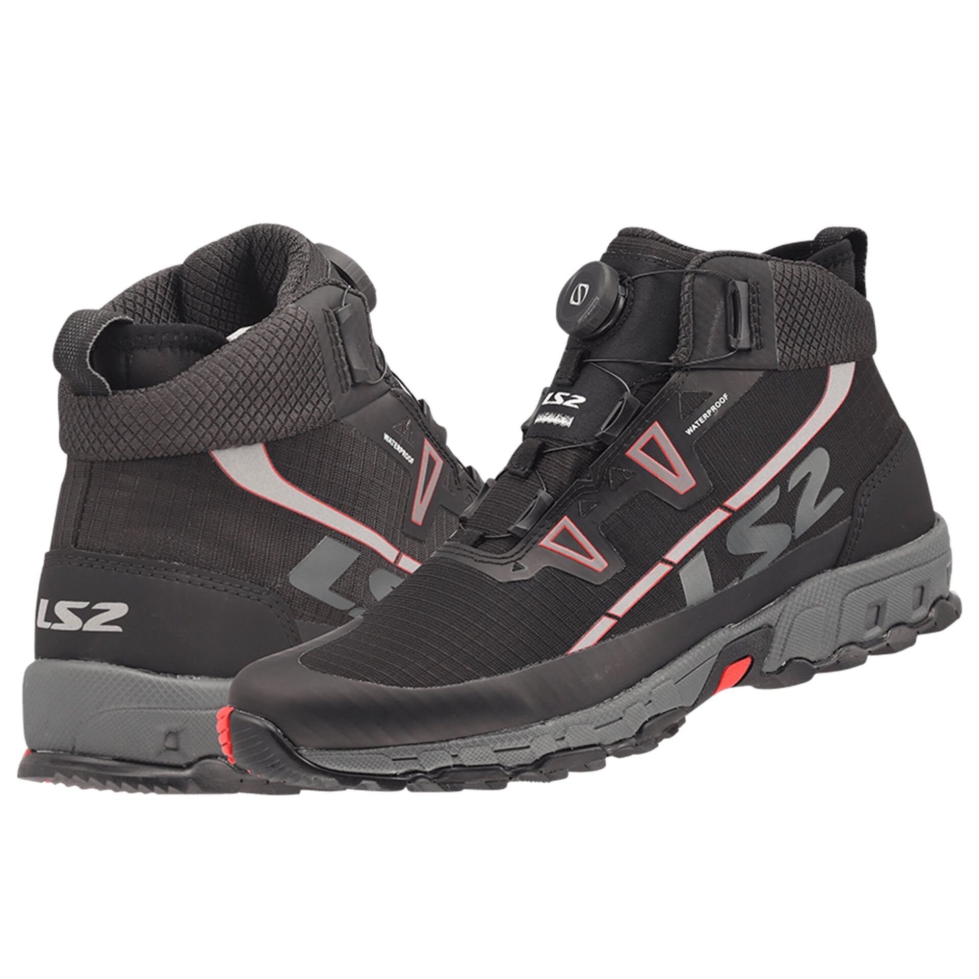 LS2 TREKKER WATERPROOF BOT SİYAH