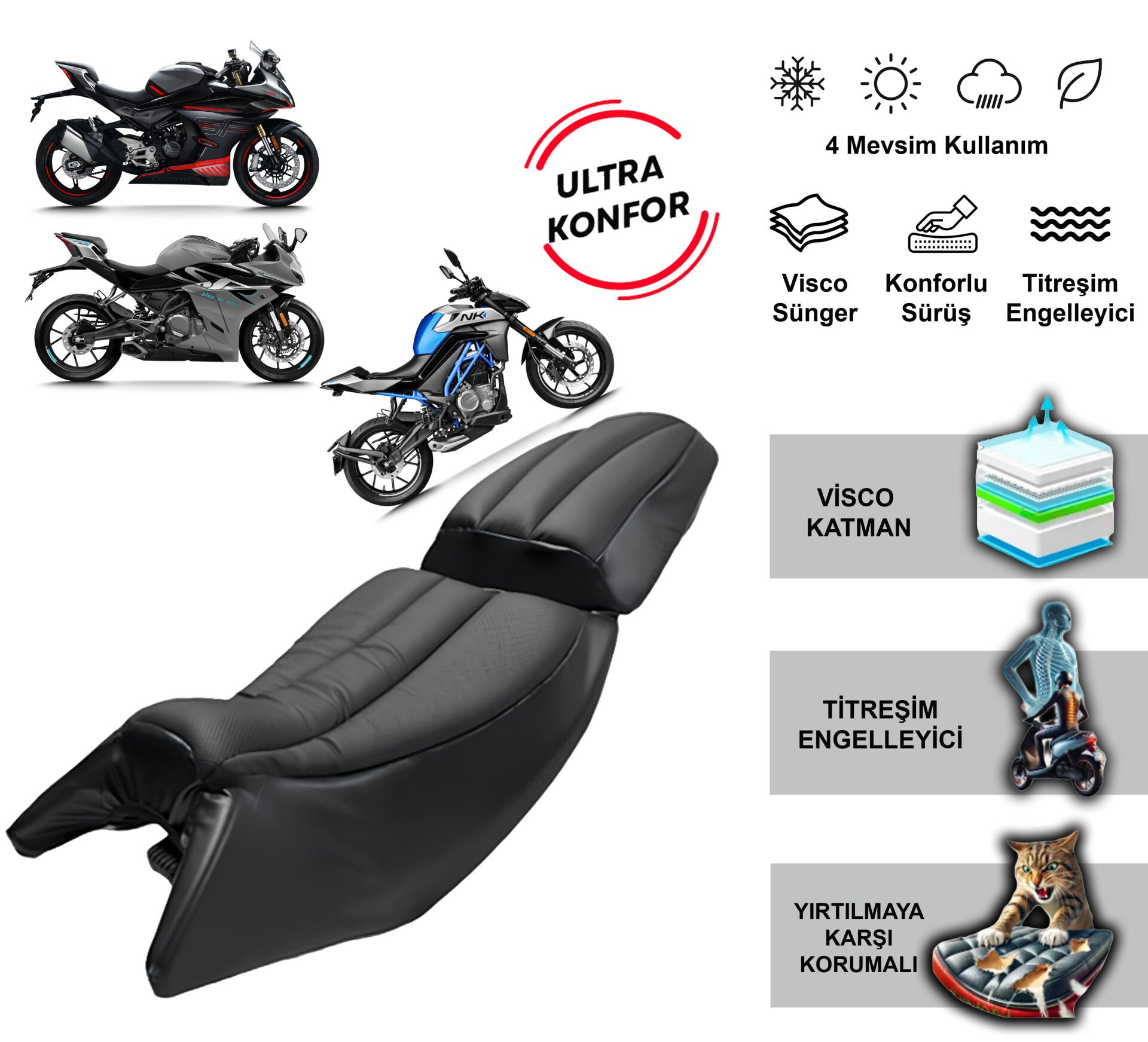 VEXO COMFORT SELE PEDİ CF450SR – NK250 – 250SR