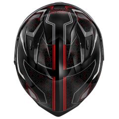 GIVI 50.8 MYSTICAL SİYAH-KIRMIZI-TITANIUM KASK TITANIUM - S