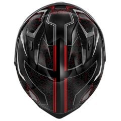 GIVI 50.8 MYSTICAL SİYAH-KIRMIZI-TITANIUM KASK TITANIUM - L