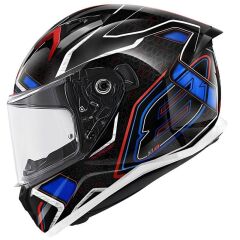 GIVI 50.8 MYSTICAL SİYAH-KIRMIZI-MAVİ-BEYAZ KASK SIYAH/MAVI - S