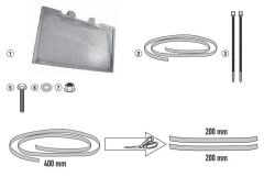 GIVI PR1146 HONDA NC 750X-S (16-20) - NC 750X (21-23) RADYATÖR KORUMA DEMİRİ