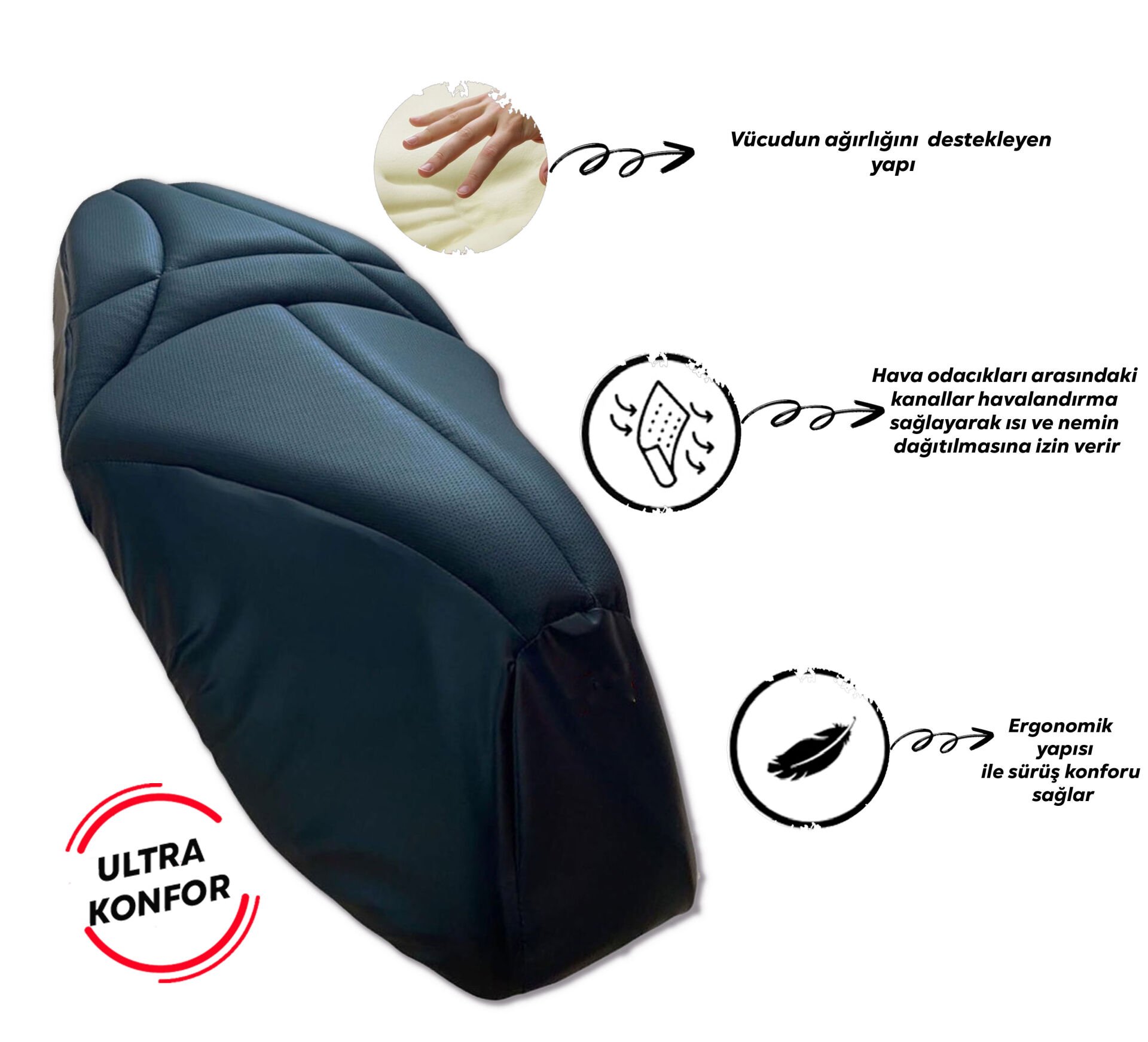 VEXO COMFORT SELE PEDİ YAMAHA N-MAX