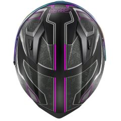 GIVI 50.8 MYSTICAL MAT SİYAH-TITANIUM-FUŞYA KASK PEMBE - XS