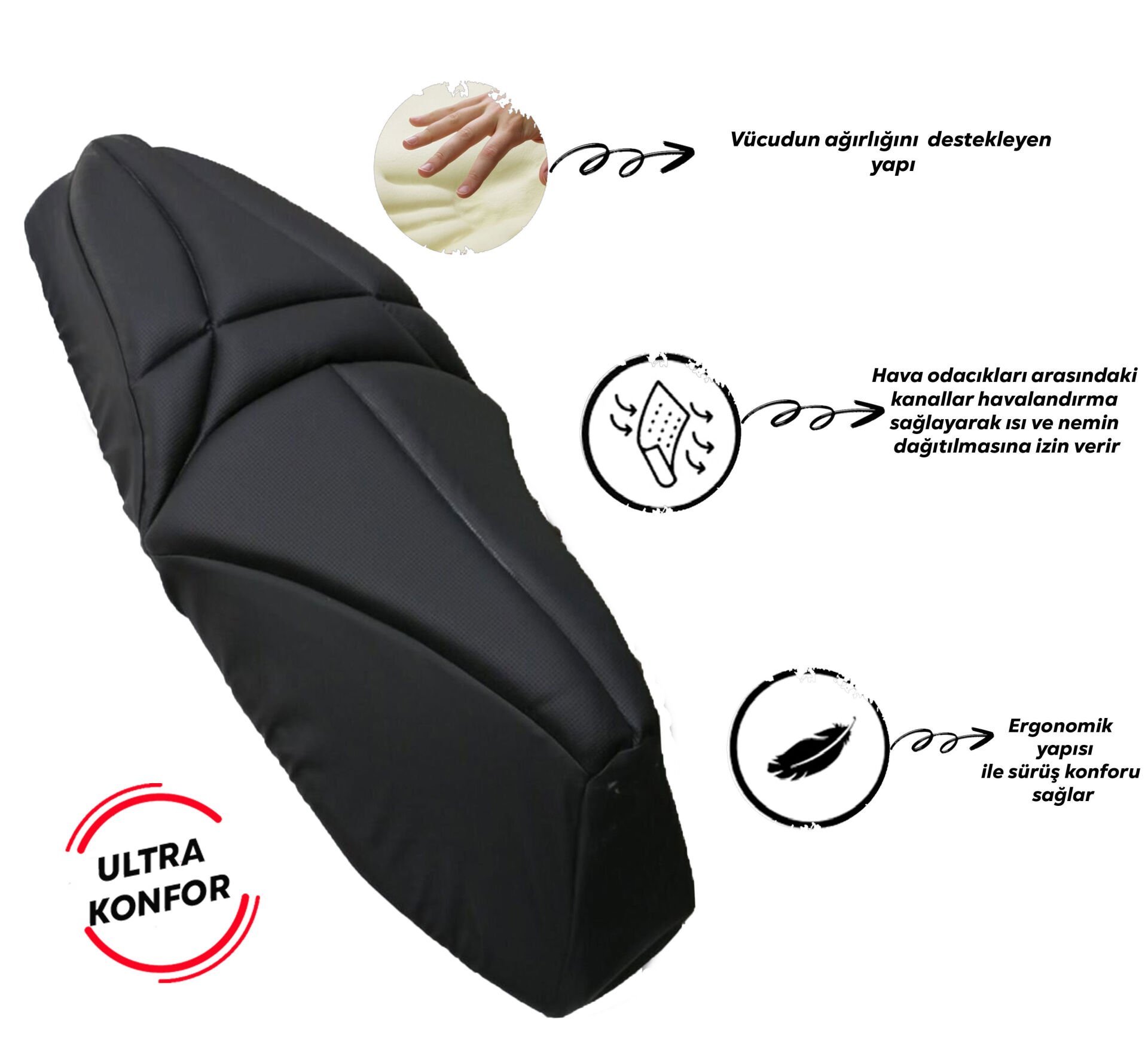 VEXO COMFORT SELE PEDİ HONDA PCX
