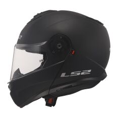 LS2 STROBE 2 MAT SİYAH KASK MAT SIYAH - XS
